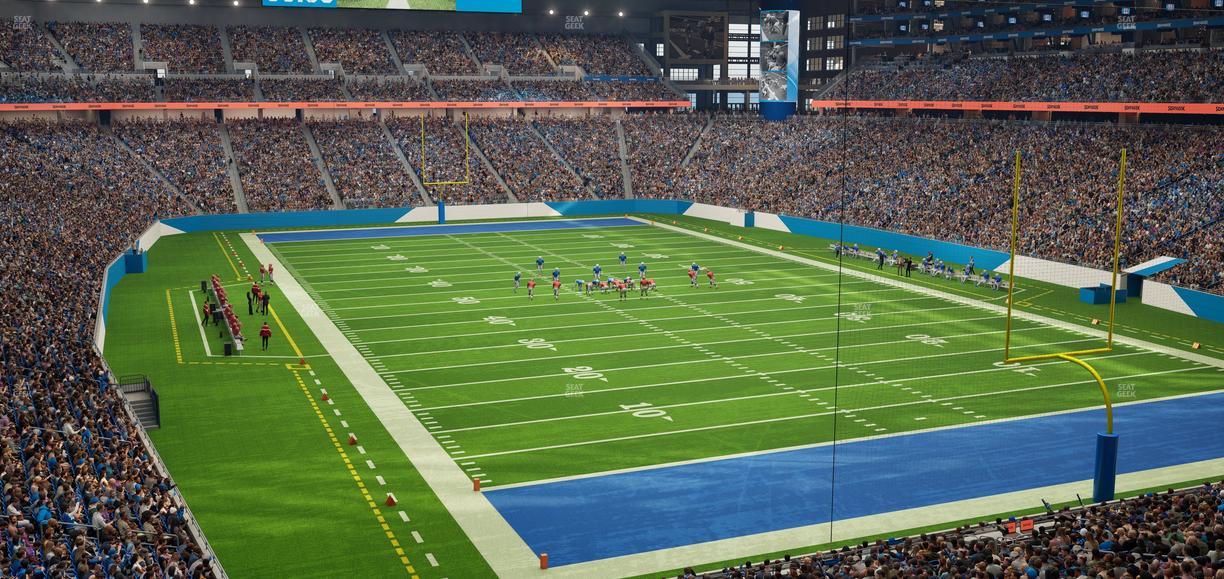 Ford Field - Section 240 Seat View