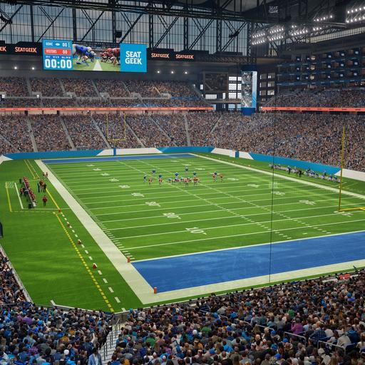 Ford Field - Section 240 Seat View