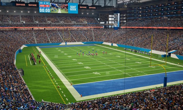 Ford Field - Section 240 Seat View