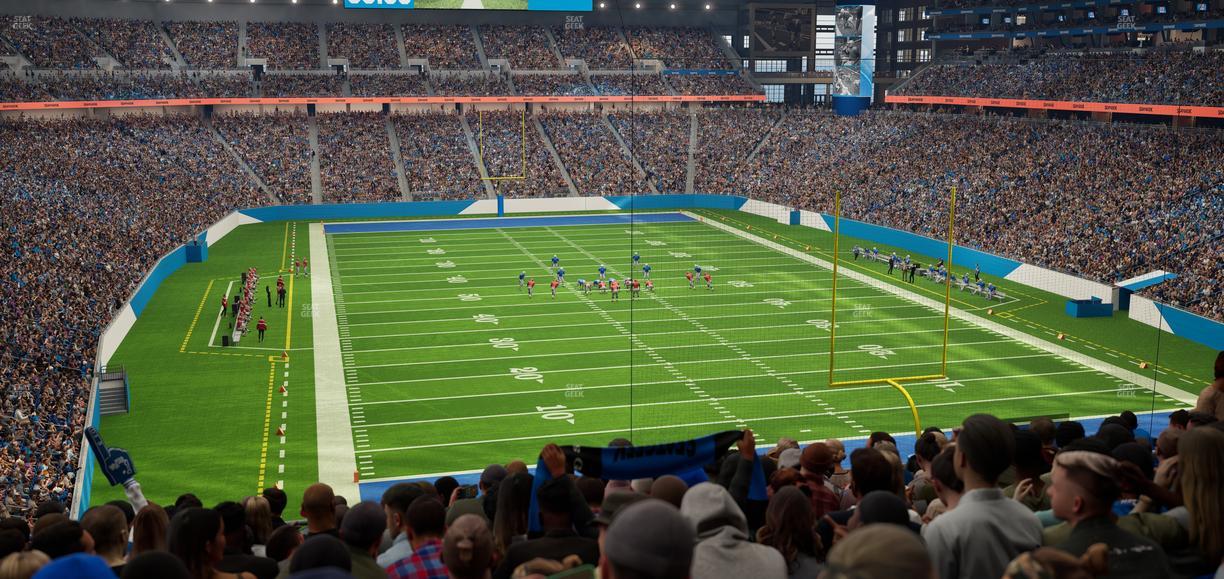 Ford Field - Section 241 Seat View