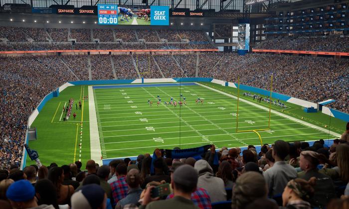 Ford Field - Section 241 Seat View