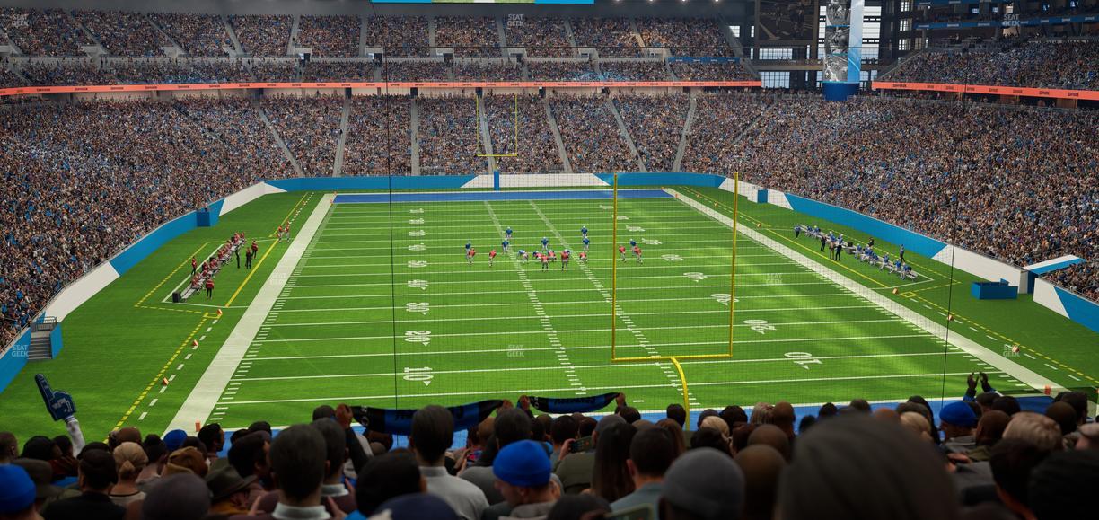 Ford Field - Section 242 Seat View