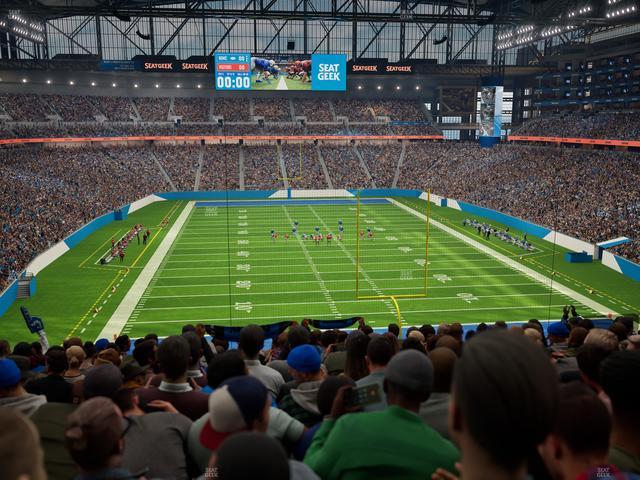 Ford Field - Section 242 Seat View