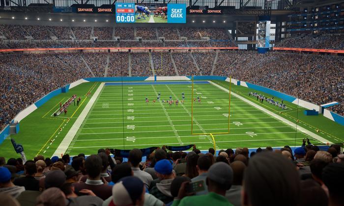 Ford Field - Section 242 Seat View