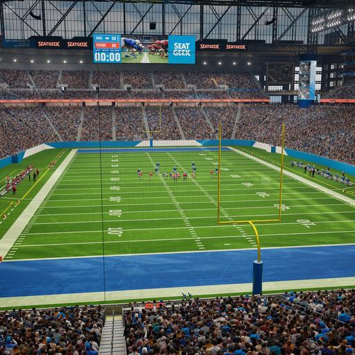Ford Field - Section 242 Seat View