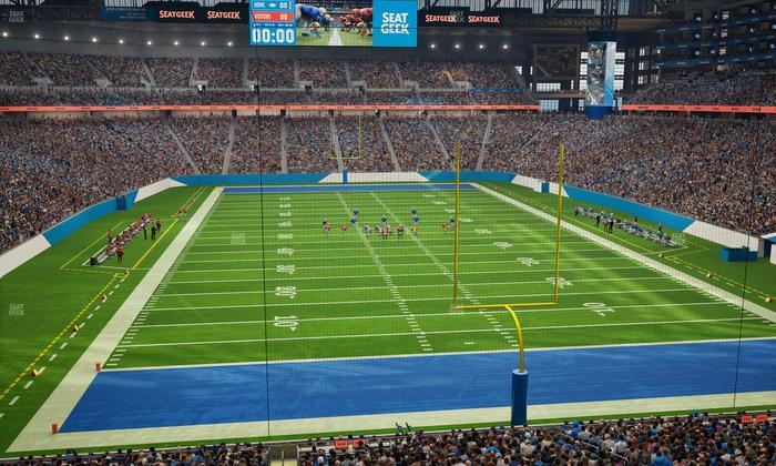 Ford Field - Section 242 Seat View