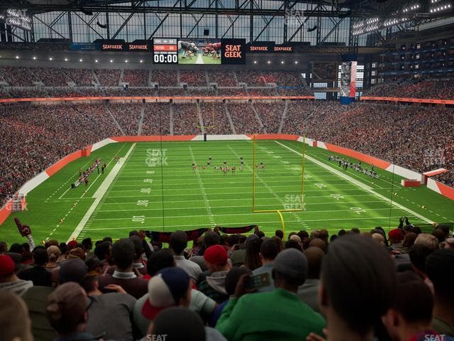 Ford Field - Section 242 Seat View