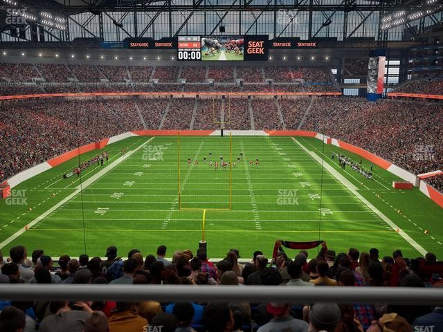 Ford Field - Section 243 Seat View