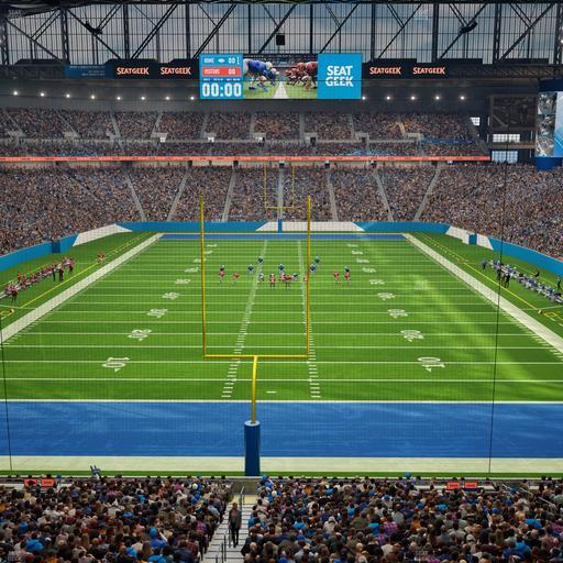 Ford Field - Section 243 Seat View