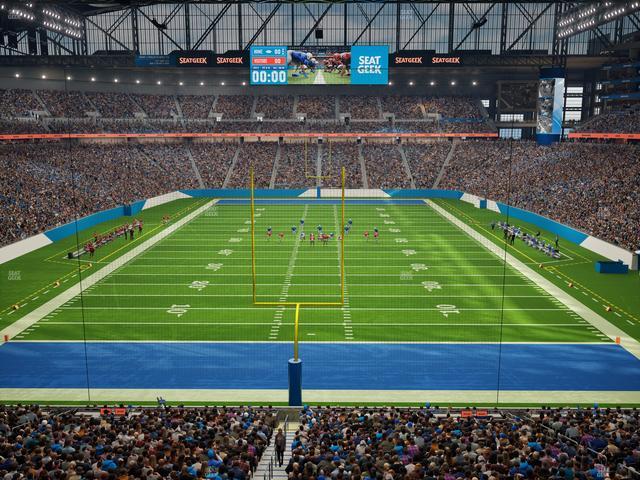 Ford Field - Section 243 Seat View