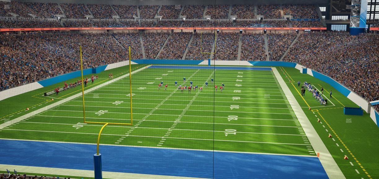 Ford Field - Section 244 Seat View