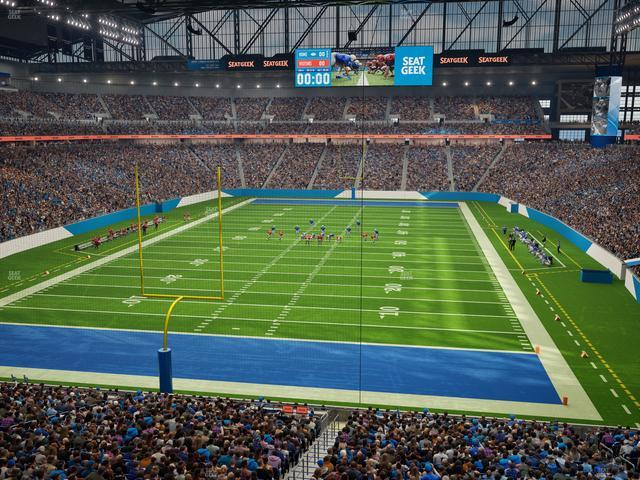 Ford Field - Section 244 Seat View
