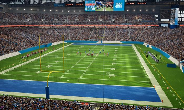 Ford Field - Section 244 Seat View