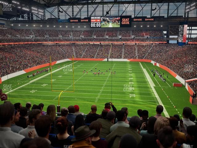 Ford Field - Section 244 Seat View