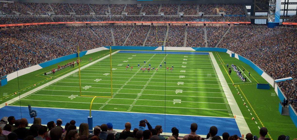 Ford Field - Section 244 Seat View