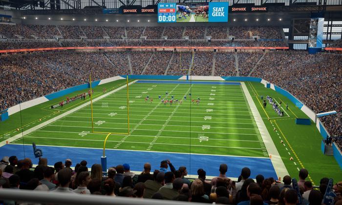 Ford Field - Section 244 Seat View