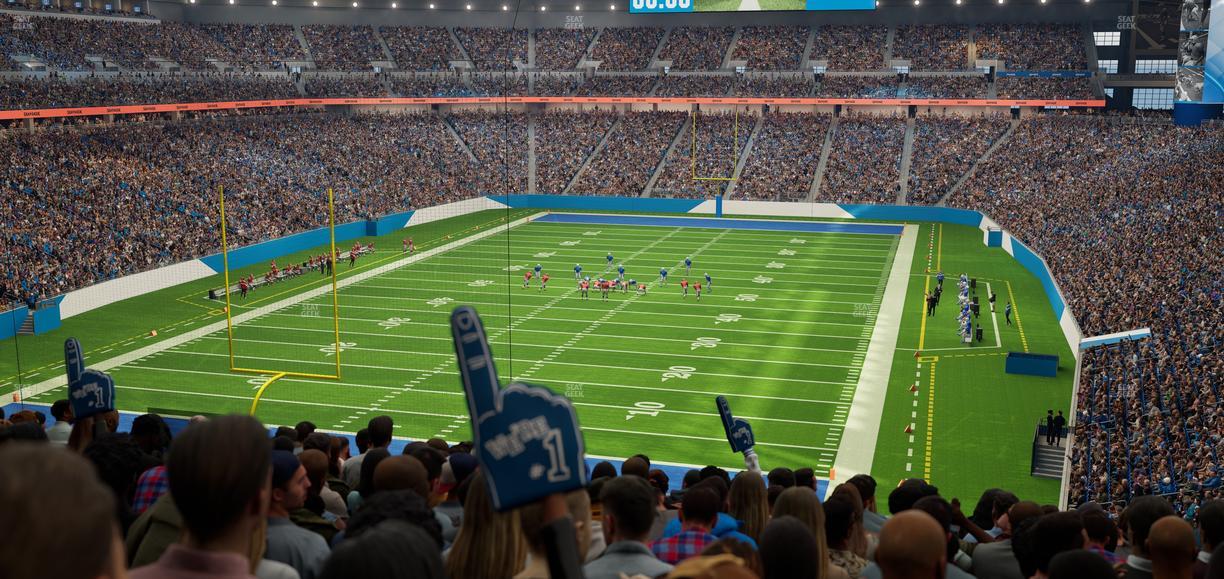 Ford Field - Section 245 Seat View