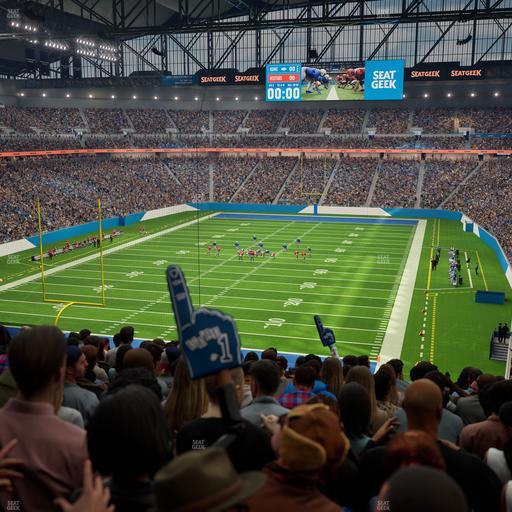 Ford Field - Section 245 Seat View