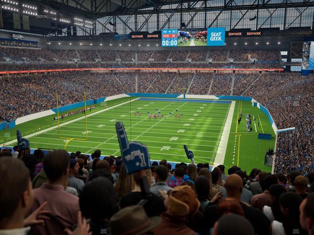 Ford Field - Section 245 Seat View