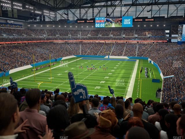 Ford Field - Section 245 Seat View