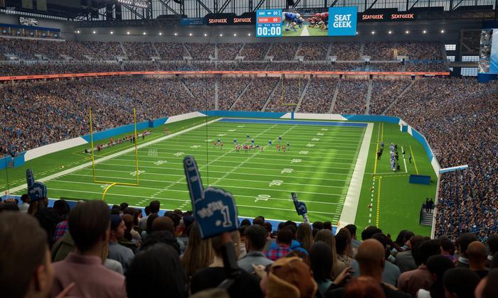 Ford Field - Section 245 Seat View