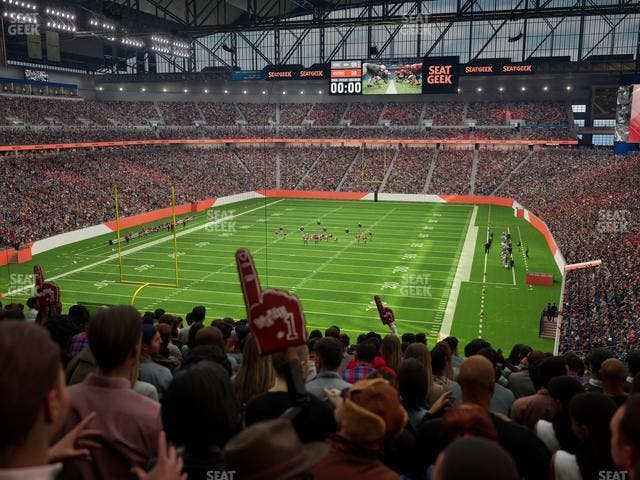 Ford Field - Section 245 Seat View Ford Field - Section 245 Seat View