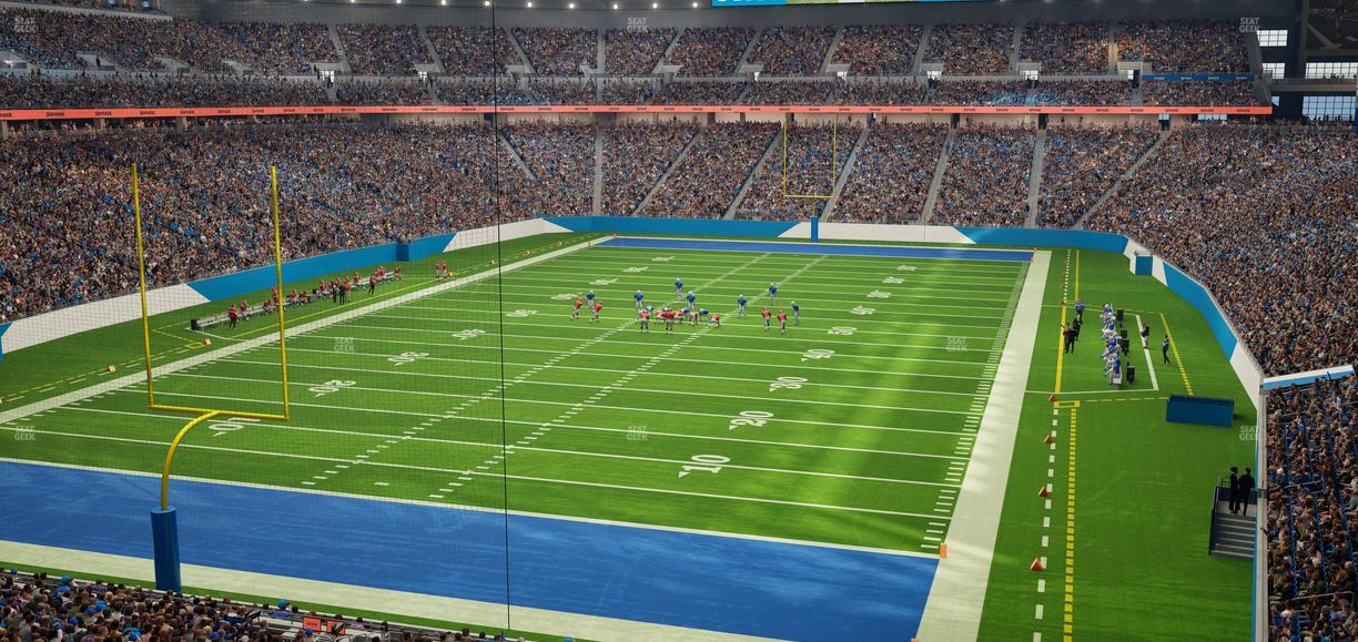 Ford Field - Section 245 Seat View