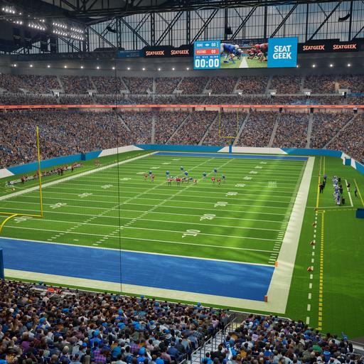 Ford Field - Section 245 Seat View