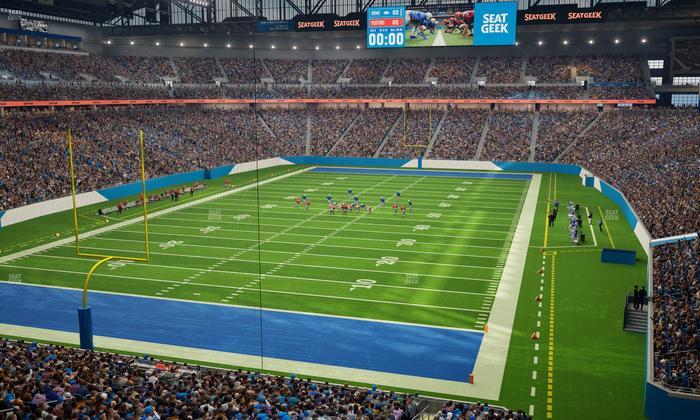 Ford Field - Section 245 Seat View