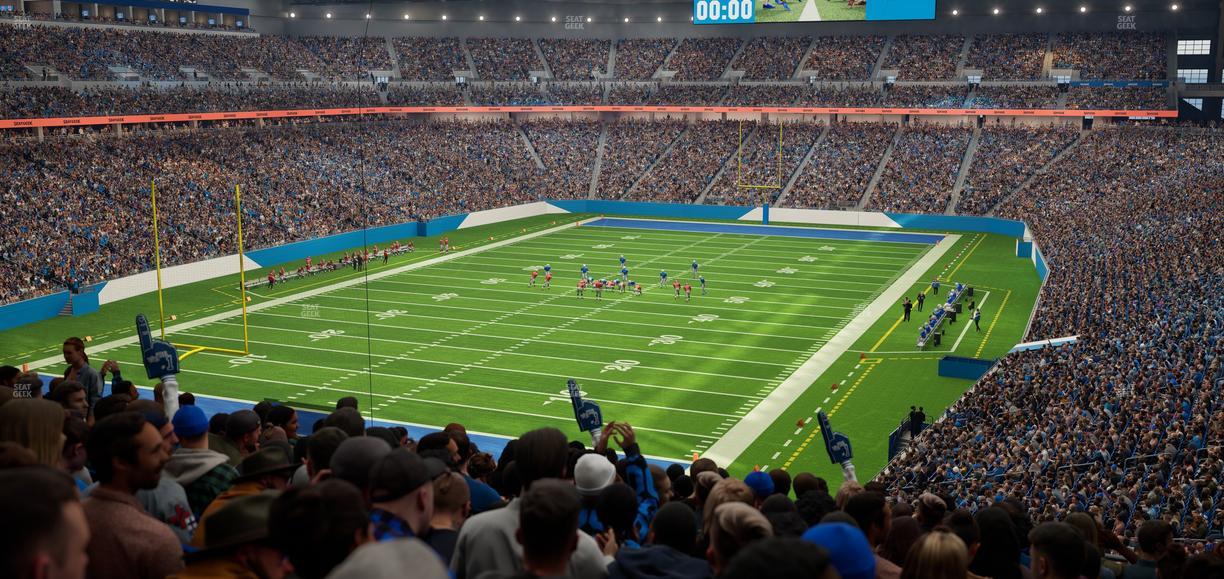 Ford Field - Section 246 Seat View