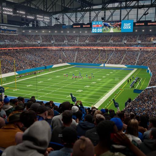 Ford Field - Section 246 Seat View