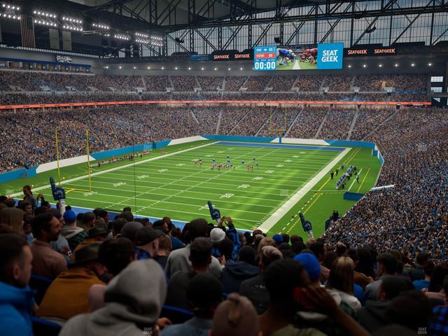 Ford Field - Section 246 Seat View