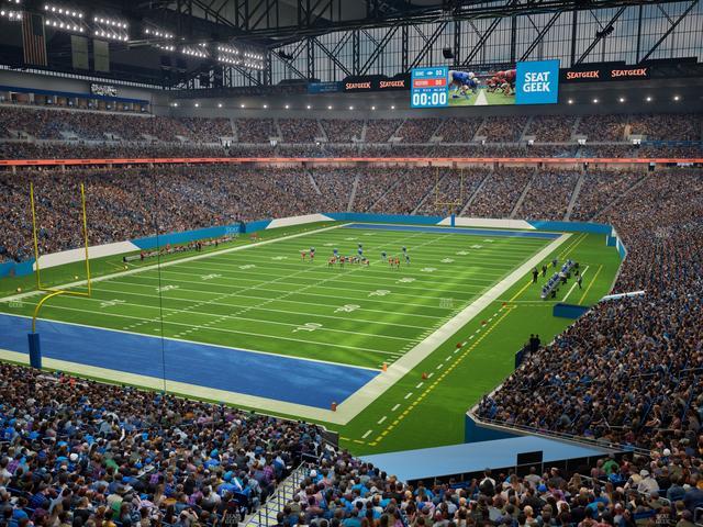 Ford Field - Section 246 Seat View