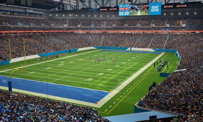 Ford Field - Section 246 Seat View