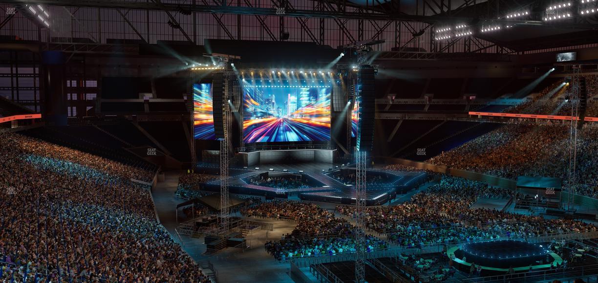 Ford Field - Section 315 Seat View