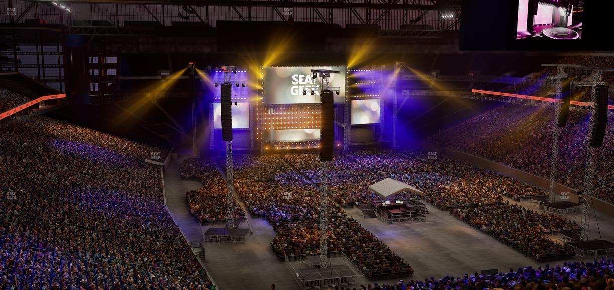 Ford Field - Section 315 Seat View