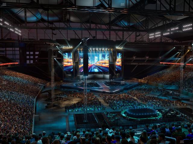 Ford Field - Section 316 Seat View