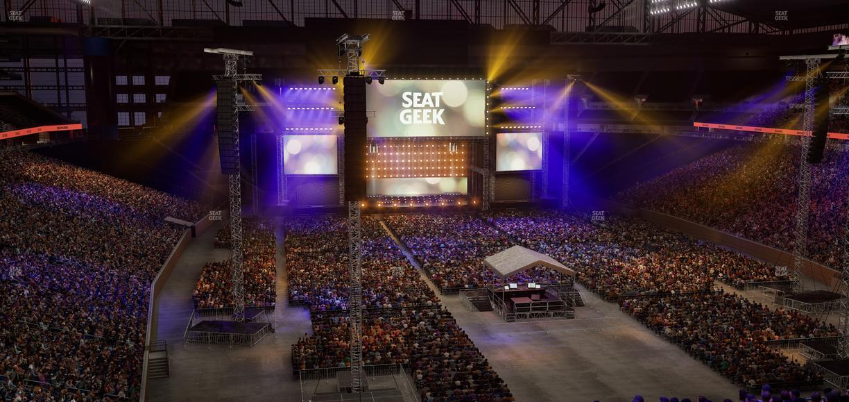 Ford Field - Section 316 Seat View