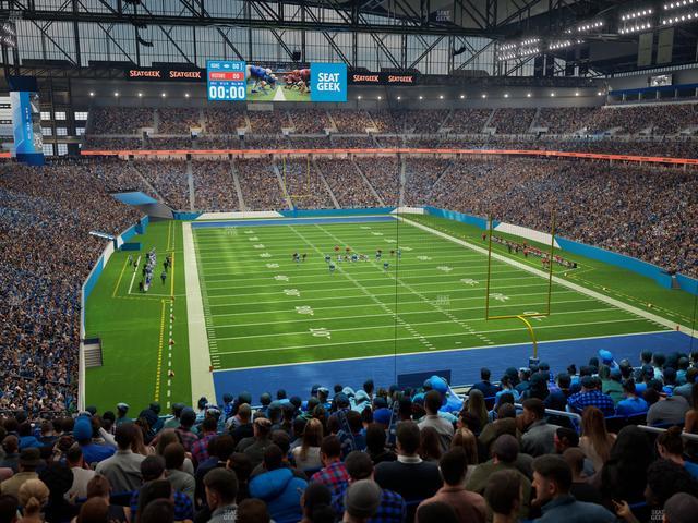 Ford Field - Section 316 Seat View