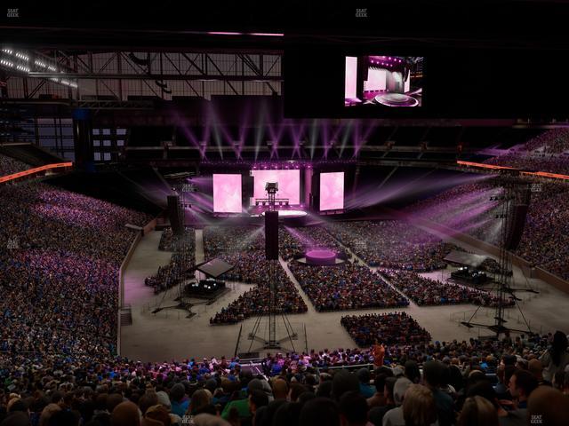 Ford Field - Section 316 Seat View