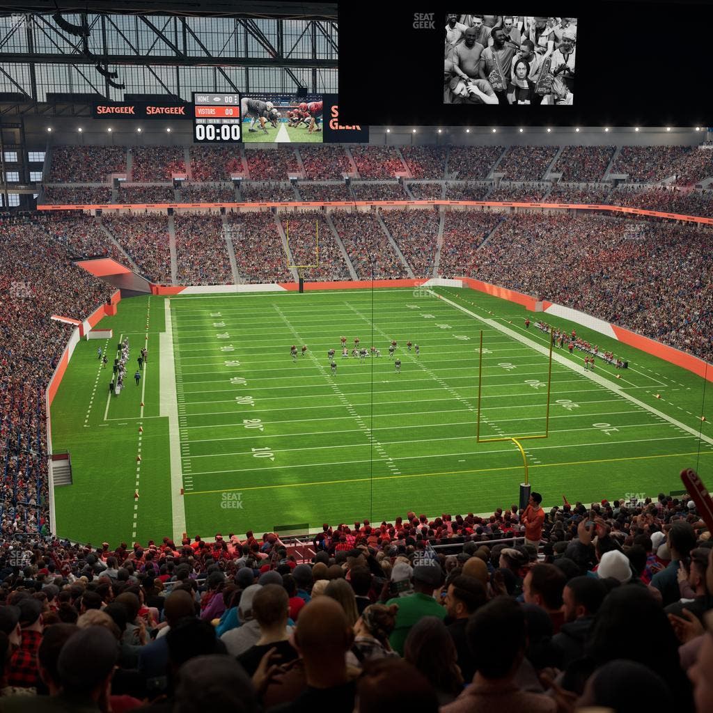 Ford Field - Section 316 Seat View