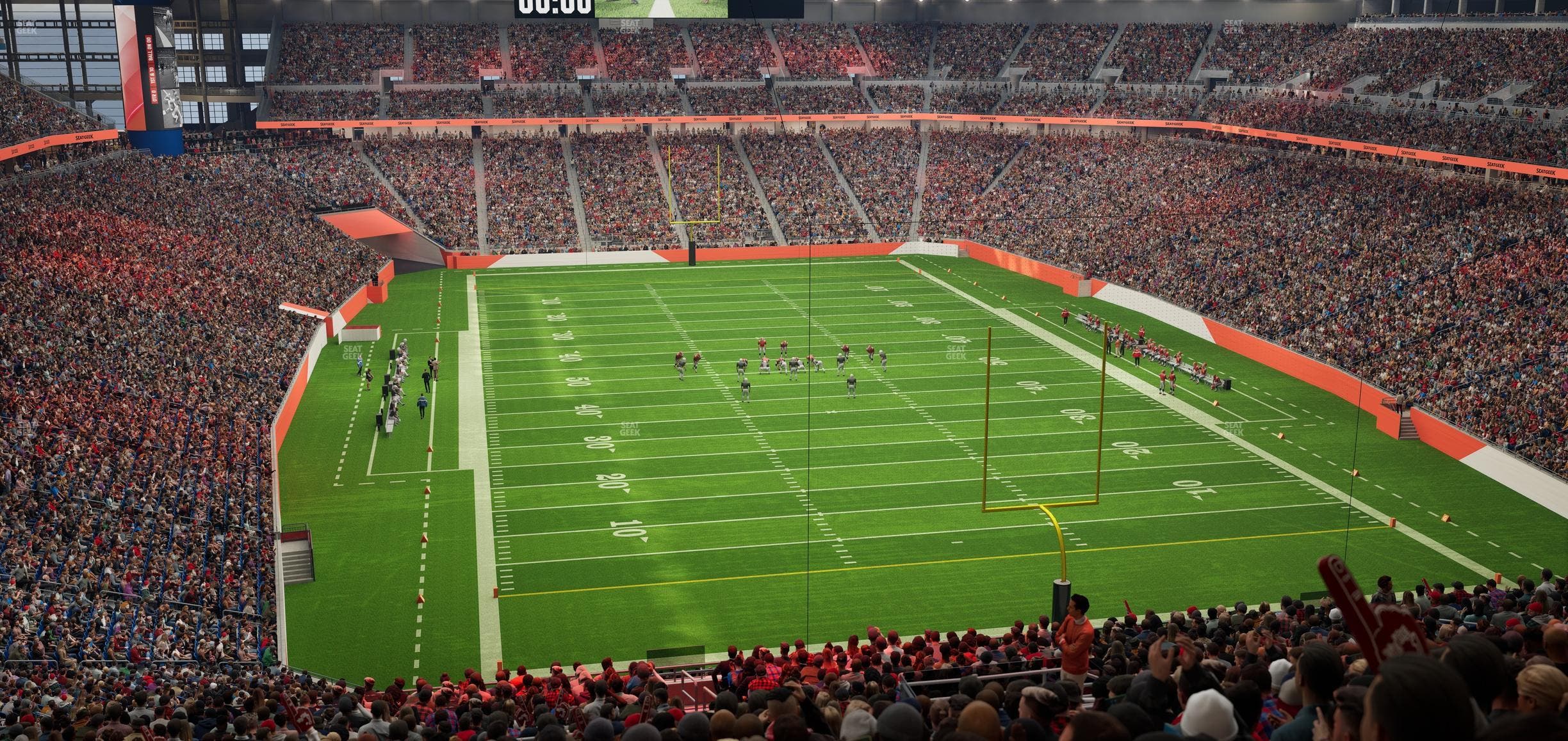 Ford Field - Section 316 Seat View