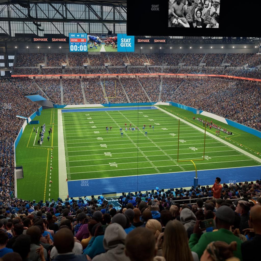 Ford Field - Section 316 Seat View