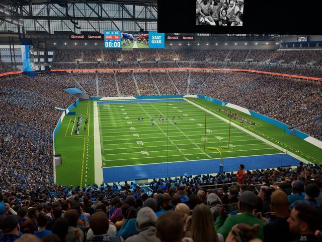 Ford Field - Section 316 Seat View