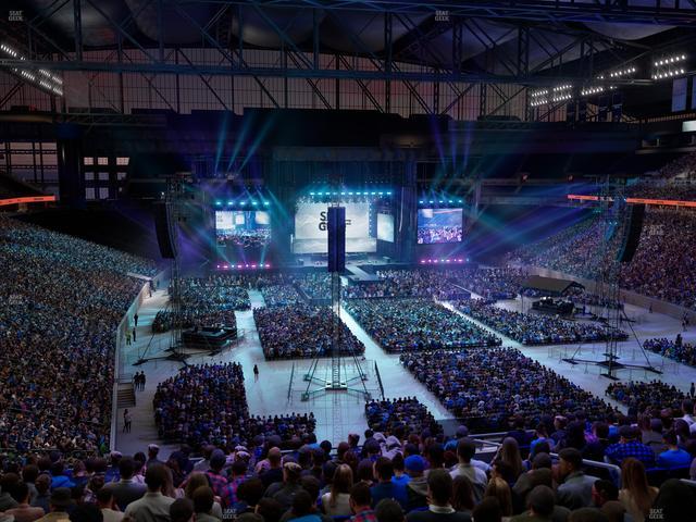 Ford Field - Section 316 Seat View Ford Field - Section 316 Seat View