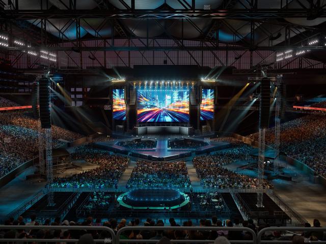 Ford Field - Section 318 Seat View