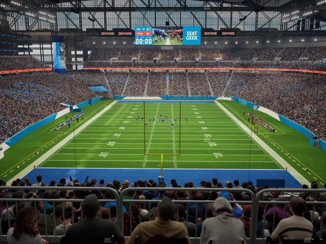 Ford Field - Section 318 Seat View