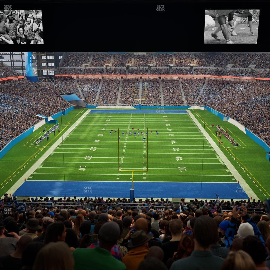 Ford Field - Section 318 Seat View