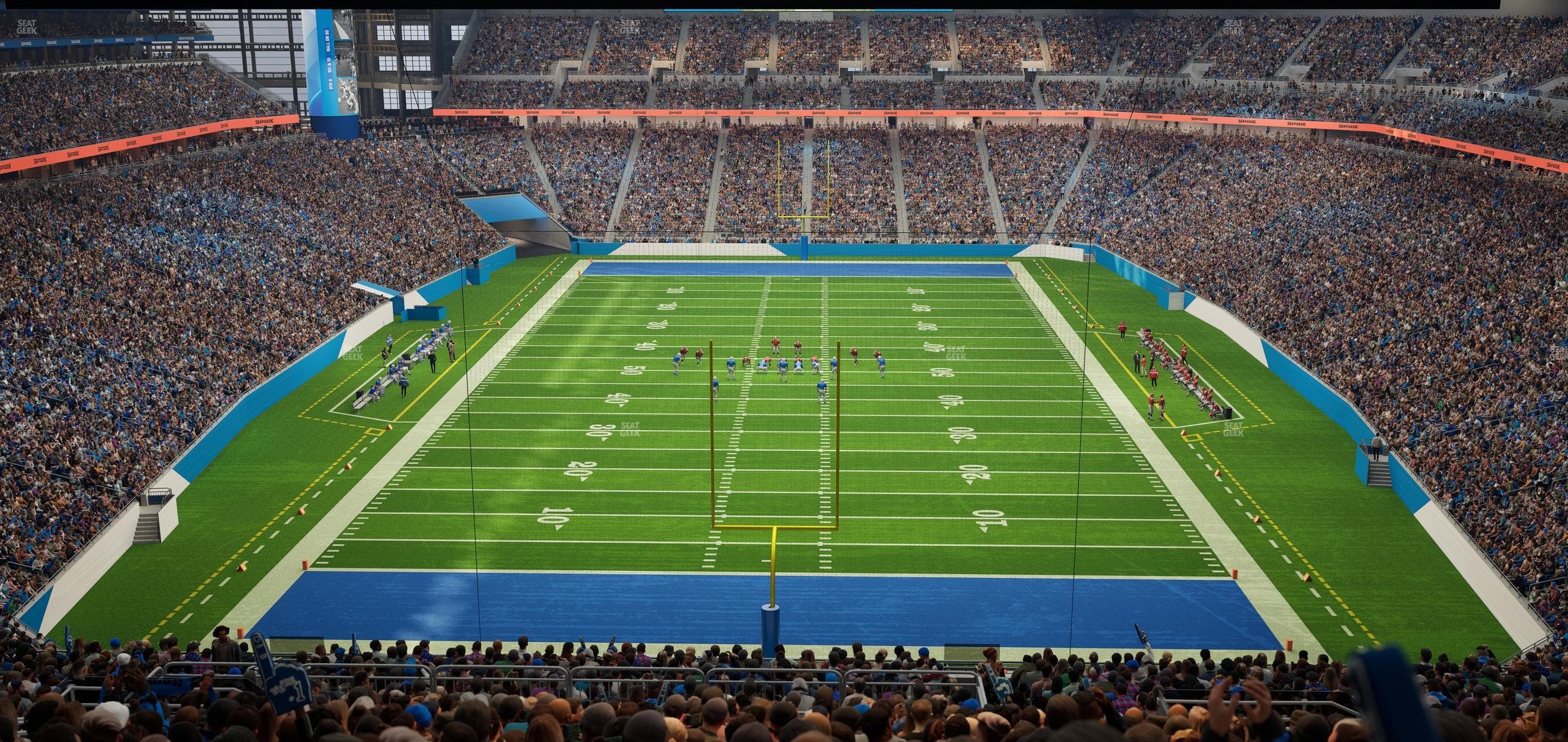 Ford Field - Section 318 Seat View