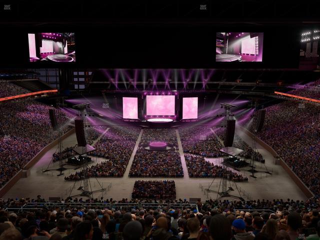 Ford Field - Section 318 Seat View
